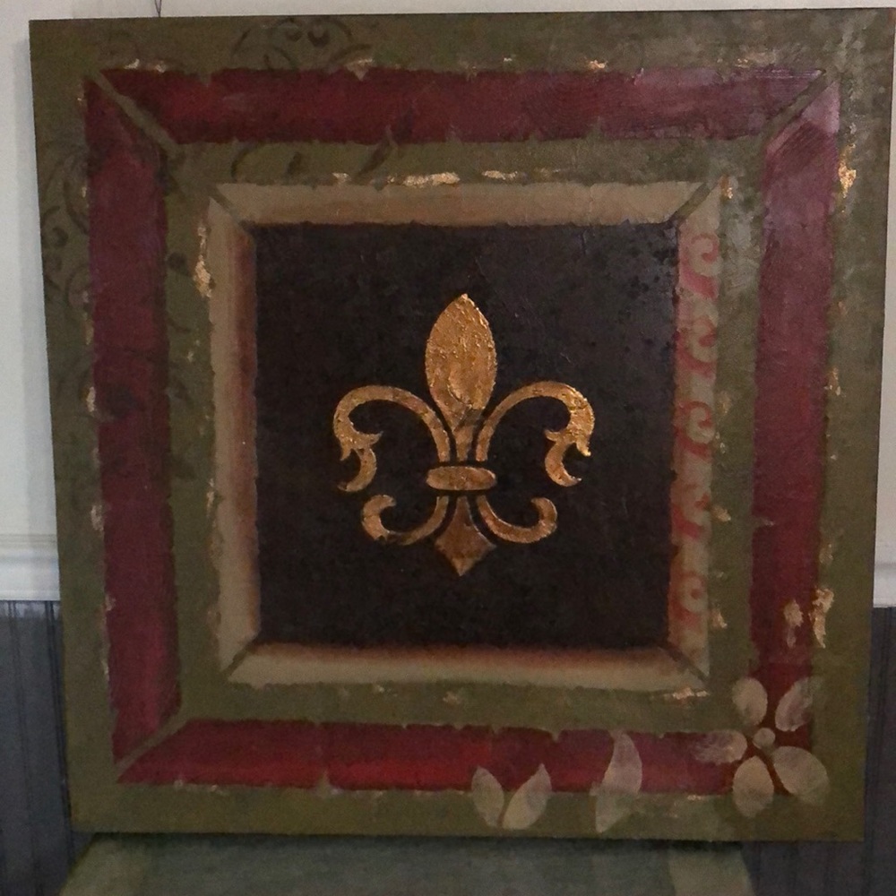 Florida leaf painting
